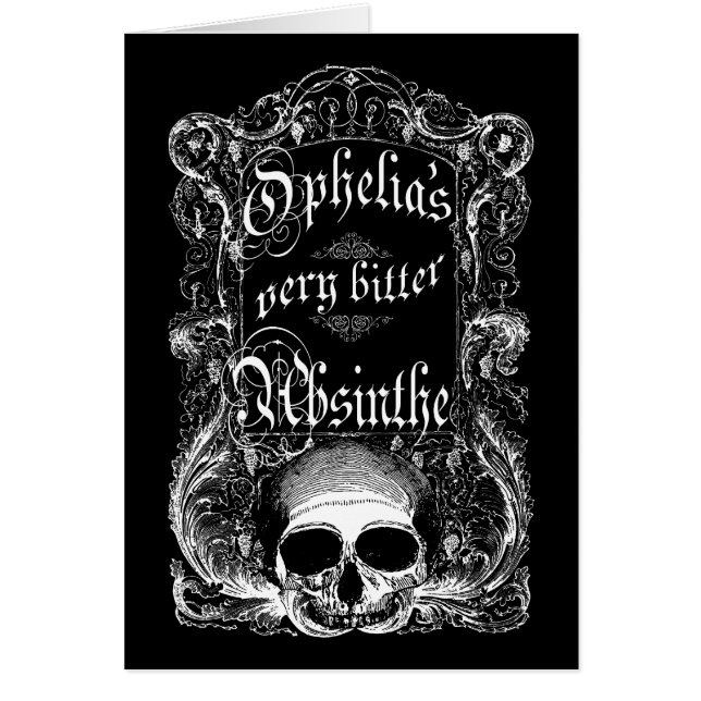Ophelia's Very Bitter Absinthe (Front)