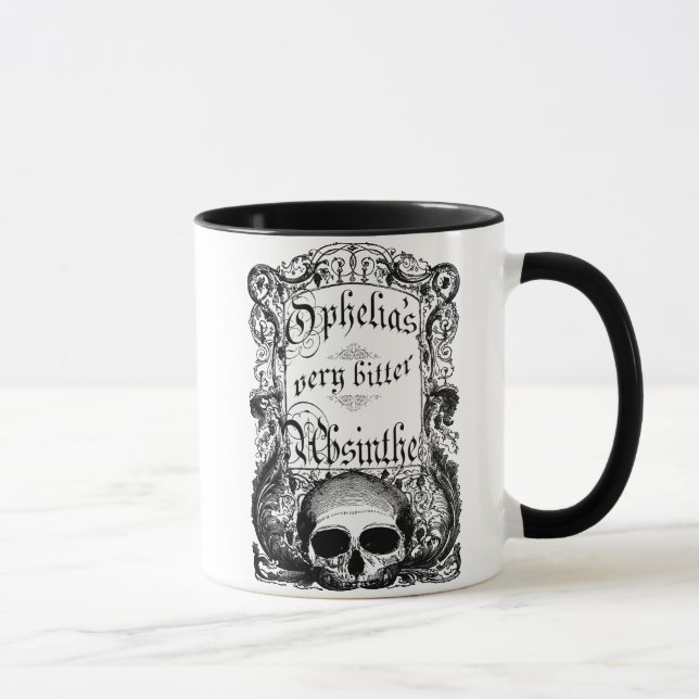 Ophelia's Very Bitter Absinthe Mug (Right)