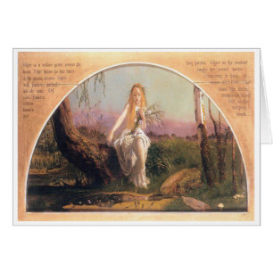 Ophélie, Arthur Hughes, 1852