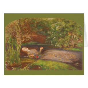 Ophélie de Millais, Art Victorien Vintage