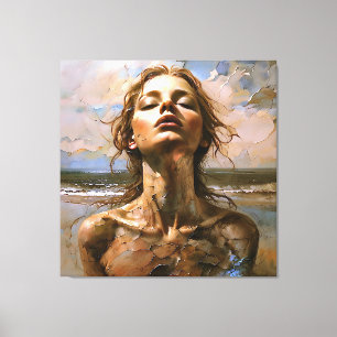 “Ophira”  Fragments of the Sea Canvas Print