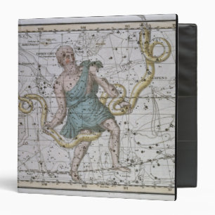 Ophiuchus or Serpentarius, from 'A Celestial Atlas Binder