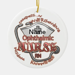 Ophthalmic Nurse Axiom Ornament