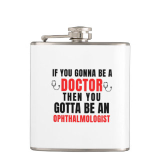 Ophthalmologist Hip Flask
