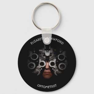 Ophthalmologist Optometrist Optician Test Vision Keychain