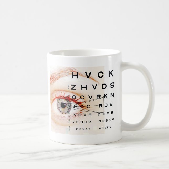 ophthalmology coffee mug (Right)