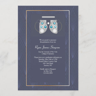 Ophthalmology Graduation Invitation