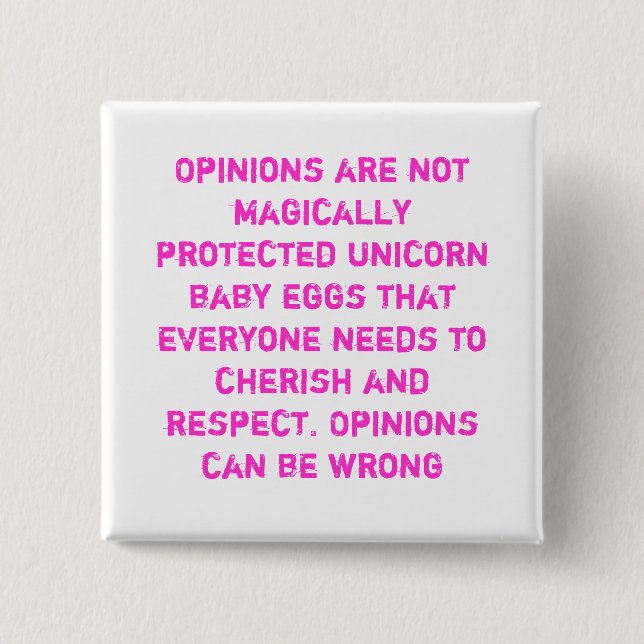 Opinion Quote Button (Front)