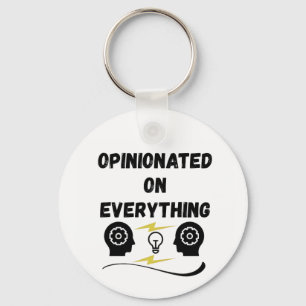 Opinionated On Everything Keychain