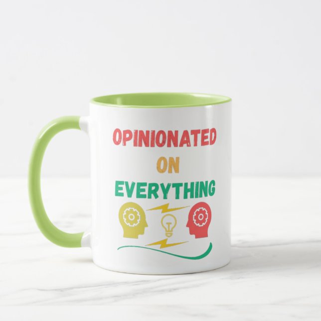 Opinionated On Everything Mug (Left)