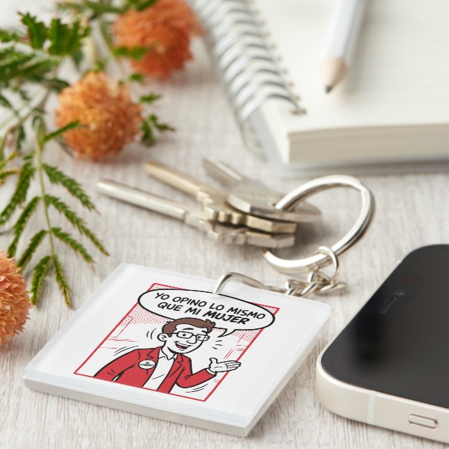 Opino lo mismo keychain (Front Right)
