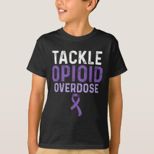 Opioid Overdose Awareness Warrior Survivor 18 T-Shirt