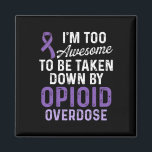 Opioid Overdose Awareness Warrior Survivor 37  Magnet<br><div class="desc">Opioid Overdose Awareness Warrior Survivor 37</div>