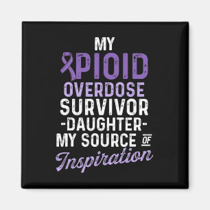 Opioid Overdose Awareness Warrior Survivor 43 Magnet