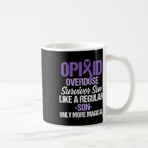 Opioid Overdose Awareness Warrior Survivor 45 Coffee Mug