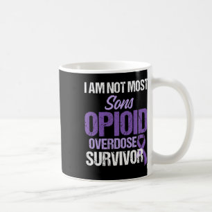 Opioid Overdose Awareness Warrior Survivor 63  Coffee Mug