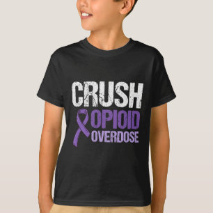 Opioid Overdose Awareness Warrior Survivor  T-Shirt