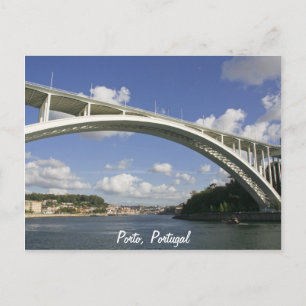Oporto Arrábida Bridge postcard
