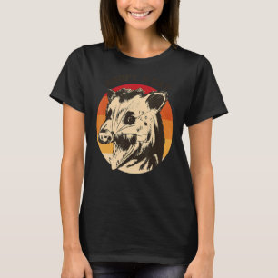 Opossum Adopt A Cat Vintage Possum T-Shirt