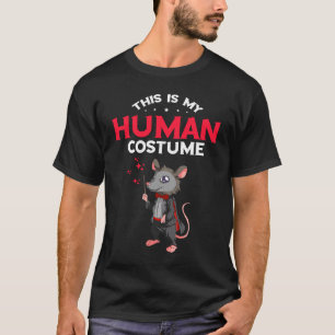 Opossum Costume and Possum Costume for Raccoon Fan T-Shirt
