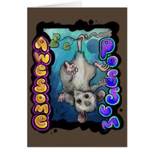 Opossum impressionnant !