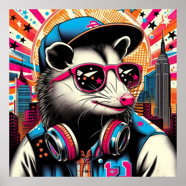 OPOSSUM IN THE BIG CITY-5 POSTER (Front)