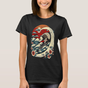 Opossum Japanese Wave  Vintage Possum   1 T-Shirt
