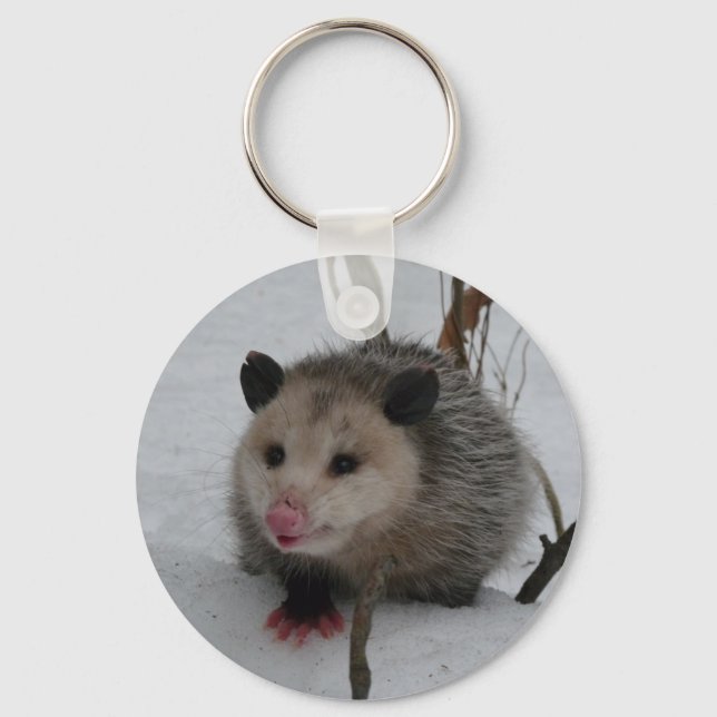 Opossum Keychain (Front)