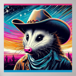 OPOSSUM-LIFE ON THE DESERT PLAINS 4 POSTER