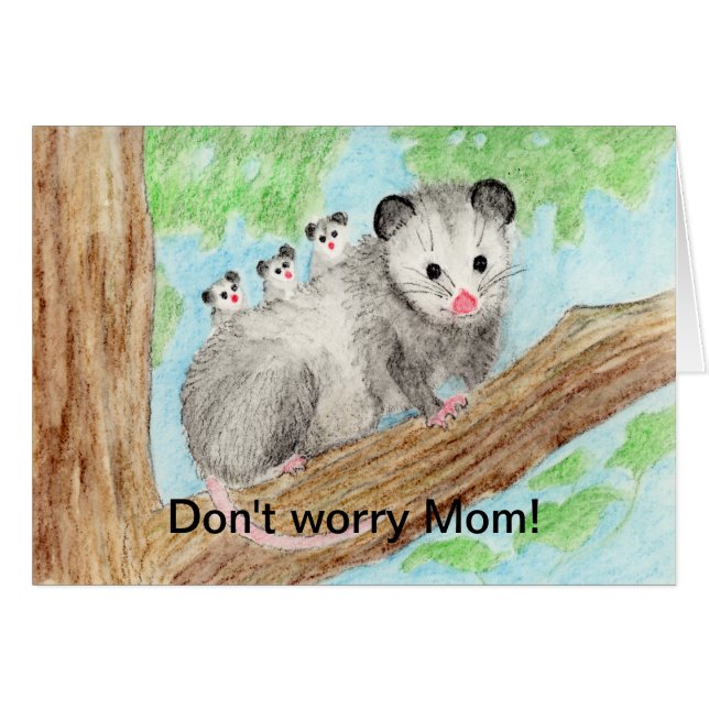 Opossum Mom (Front Horizontal)