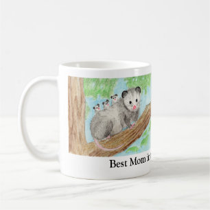Opossum Mom Coffee Mug