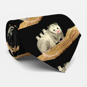 Opossum Mom Tie