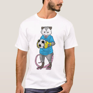 Opossum Soccer player Soccer Sports T-Shirt