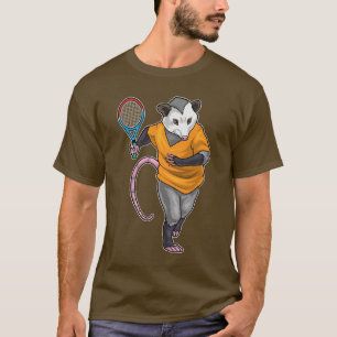 Opossum Tennis Tennis racket T-Shirt