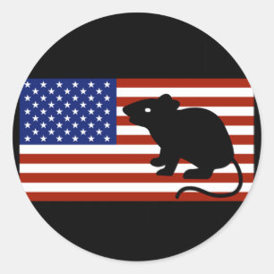 Oppose Fascism Classic Round Sticker