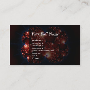 Opposites Attract - Fractal Art Business Card