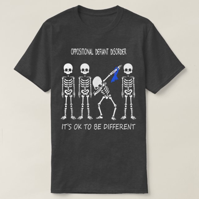 Oppositional Defiant Disorder awareness odd adhd s T-Shirt (Design Front)