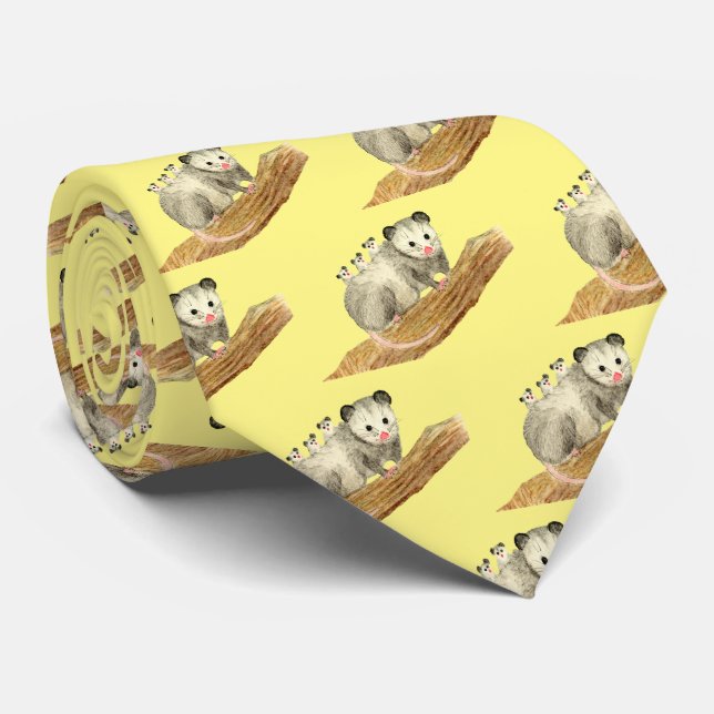 Oppossums Tie (Rolled)