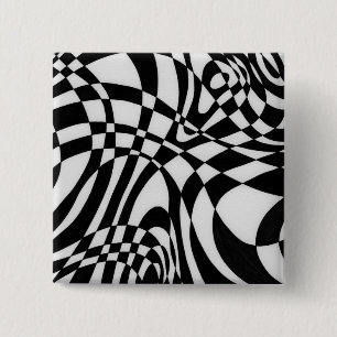 Optic #1 by Michael Moffa c1991 2 Inch Square Button