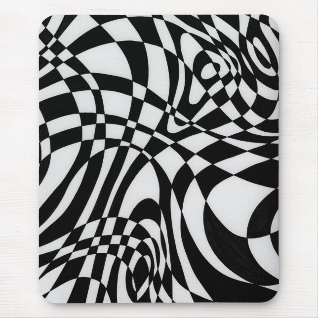 Optic #1 by Michael Moffa c1991 Mouse Pad (Front)