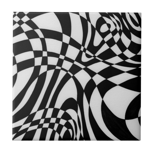 Optic #1 by Michael Moffa Tile (Front)