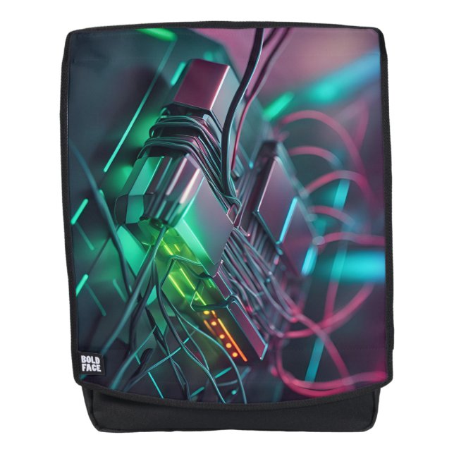 optic cables backpack (Front)