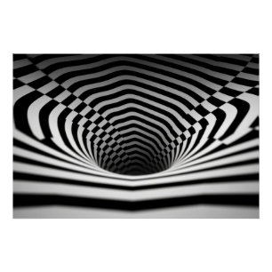 Optical Artwork  Poster