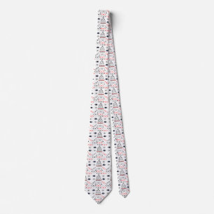 Optical Eye Chart Ophthalmologist Optician Pattern Tie