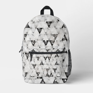 Optical I Printed Backpack