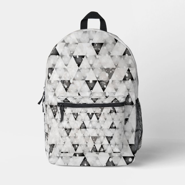 Optical I Printed Backpack (Front)