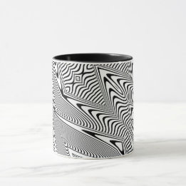 Optical Illusion 14 Abstract Design Mug
