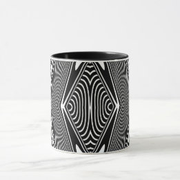Optical Illusion 18 Abstract Design Mug