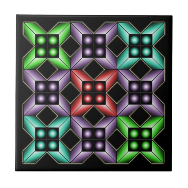 Optical illusion 1 tile (Front)