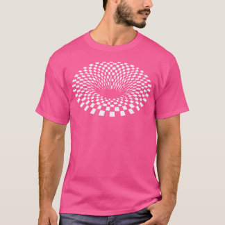 Optical Illusion Abracing Swirl T-Shirt